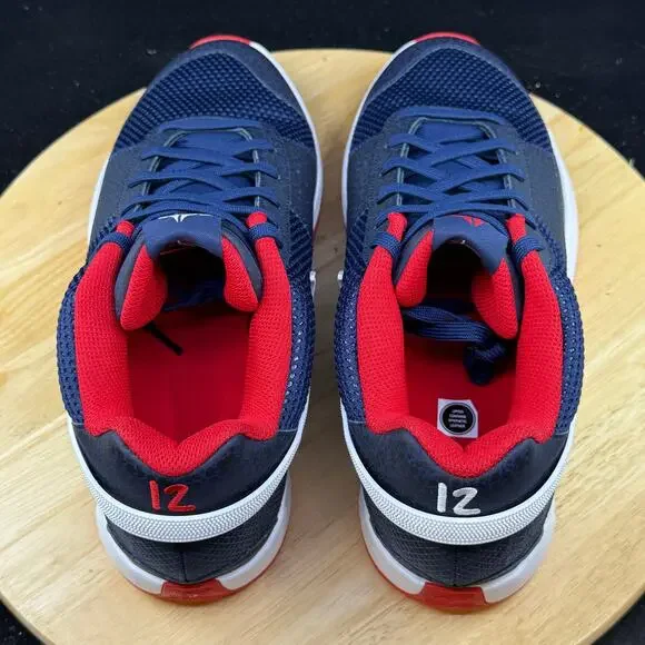 Nike JA 1 Men's Size 12 USA Navy Blue Red White Basketball Shoes FQ4796 403